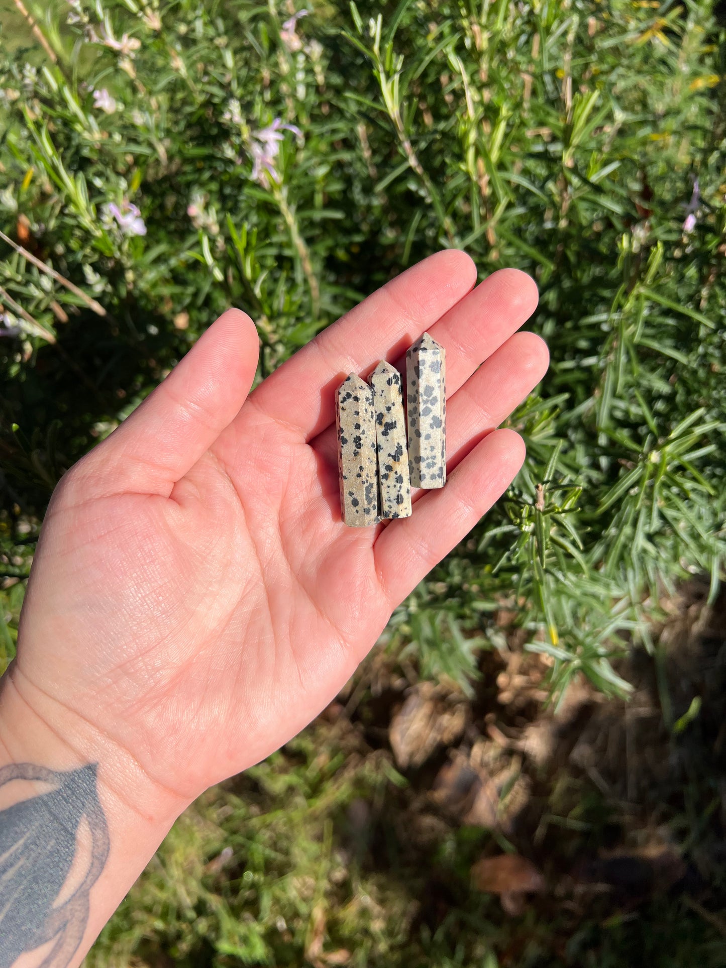 Dalmatian Jasper Tower Mini
