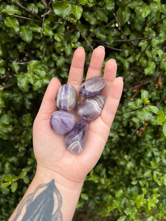 Amethyst Tumbles (Chevron)