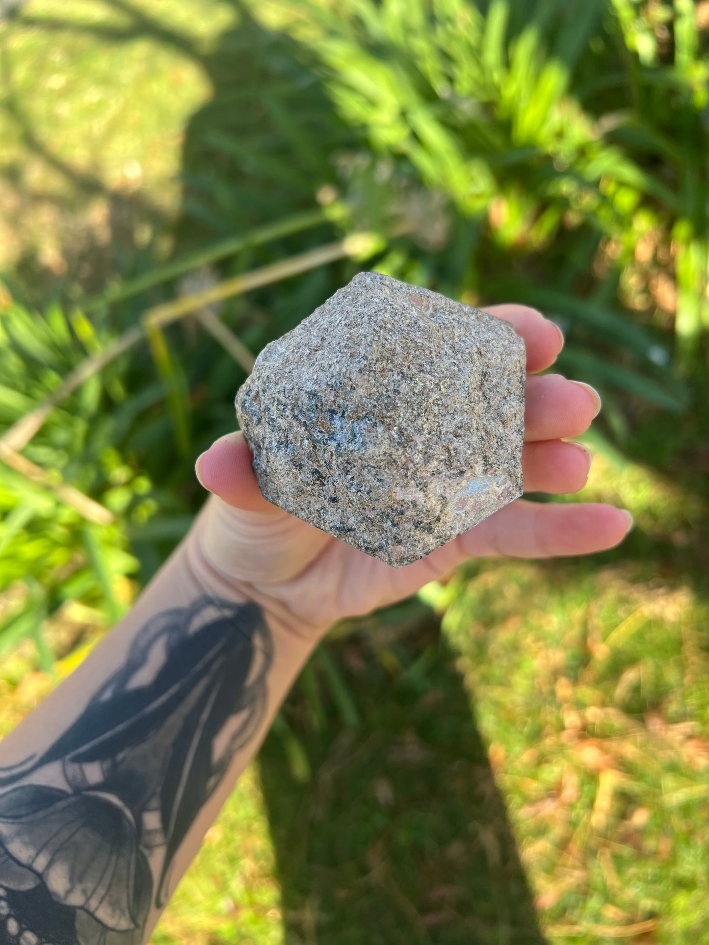 Lodolite Freeform (Garden Quartz)