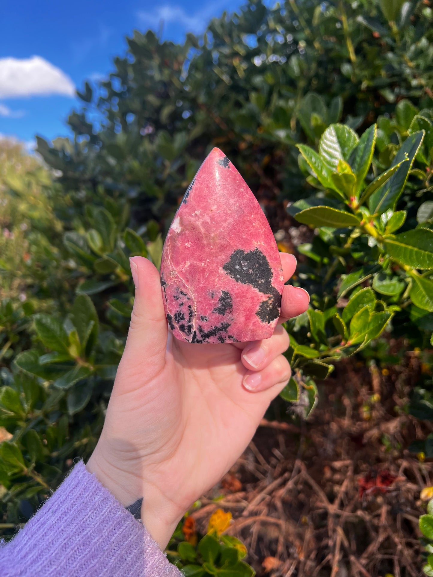 Rhodonite Flame