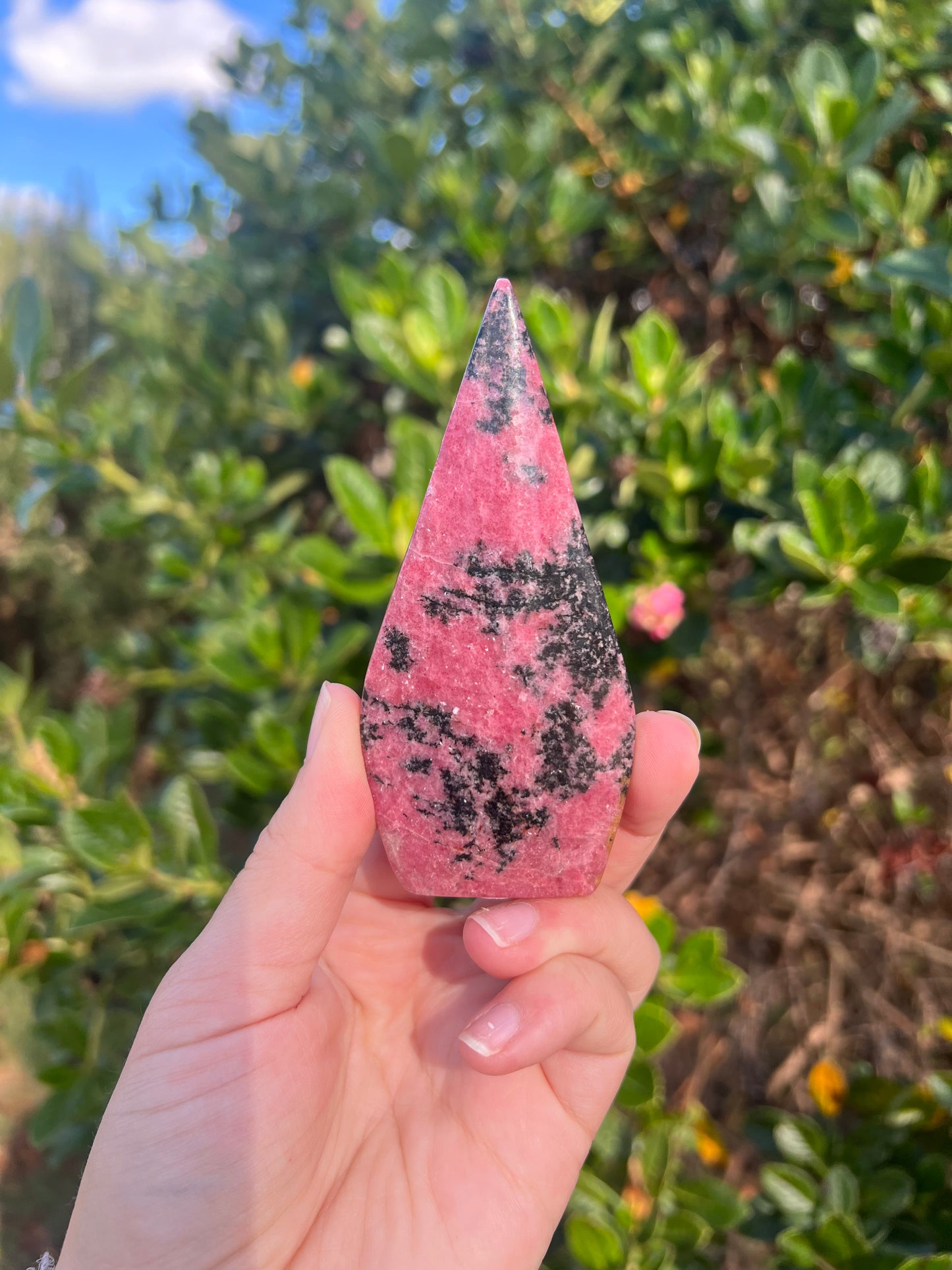 Rhodonite Flame