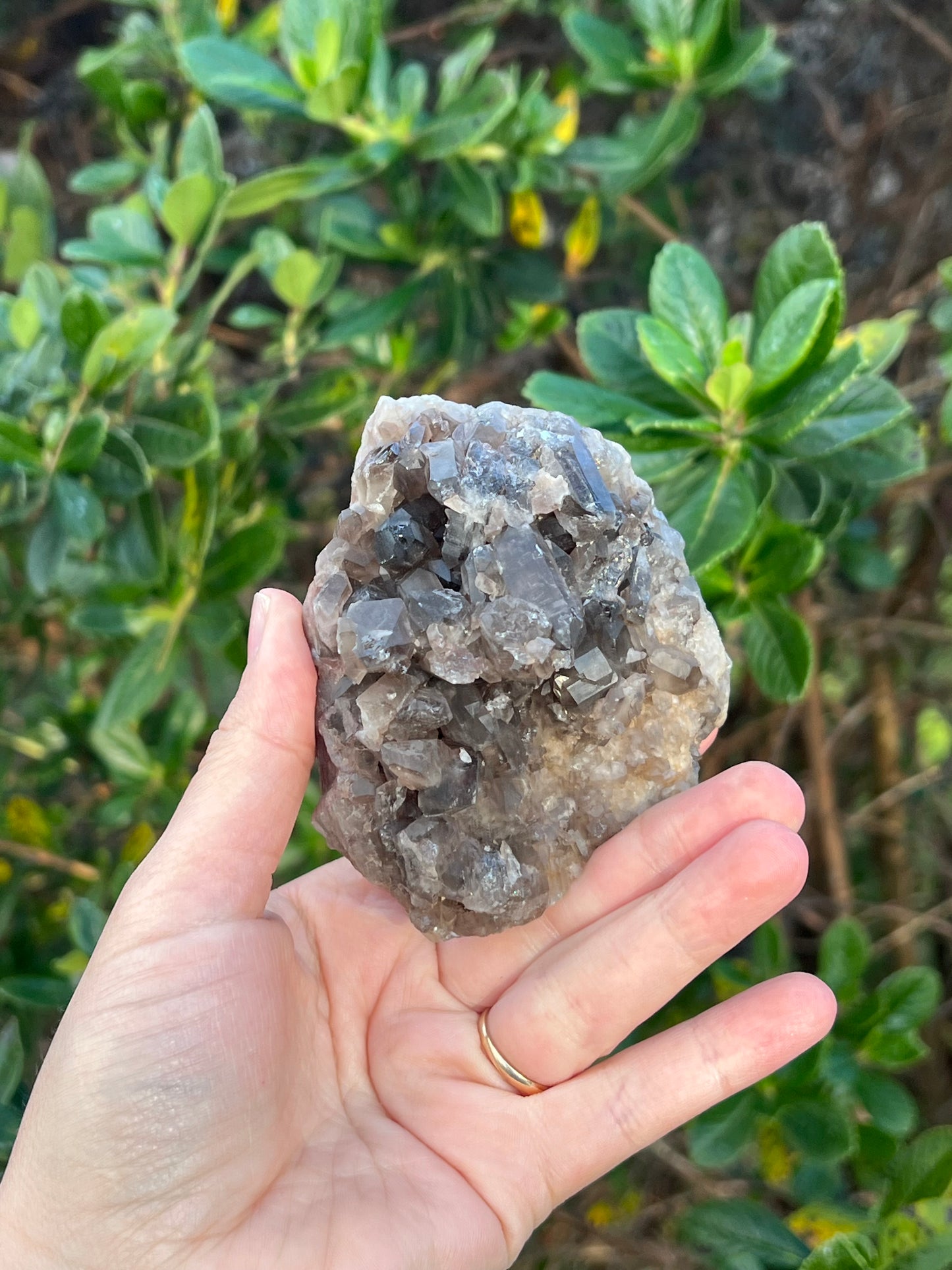 Smokey Quartz Cluster