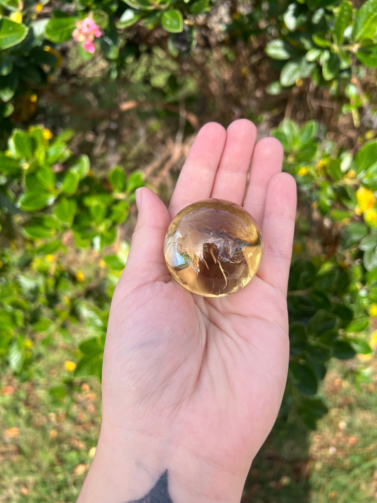 Citrine Sphere (Natural)