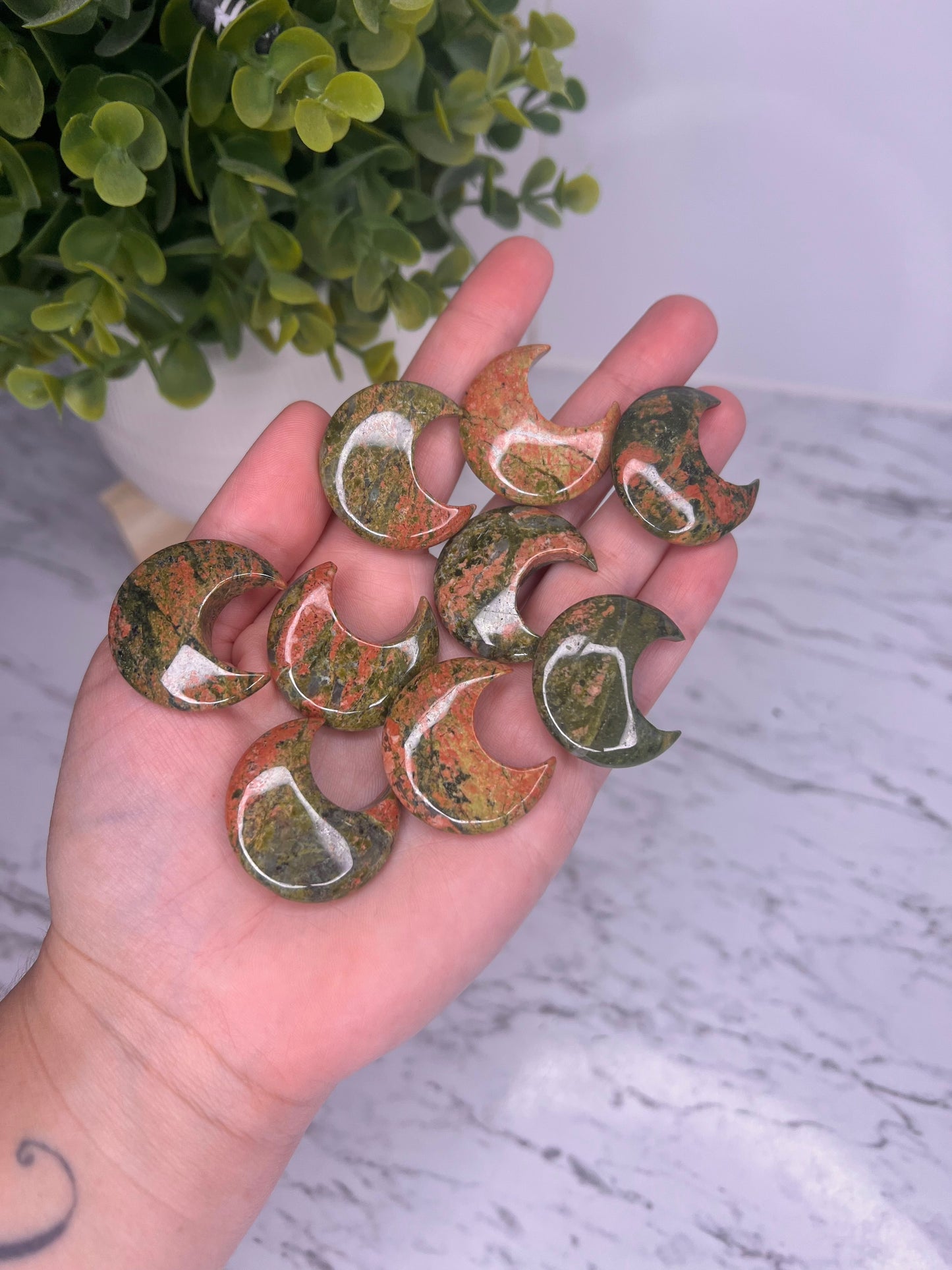 Unakite Mini Moon
