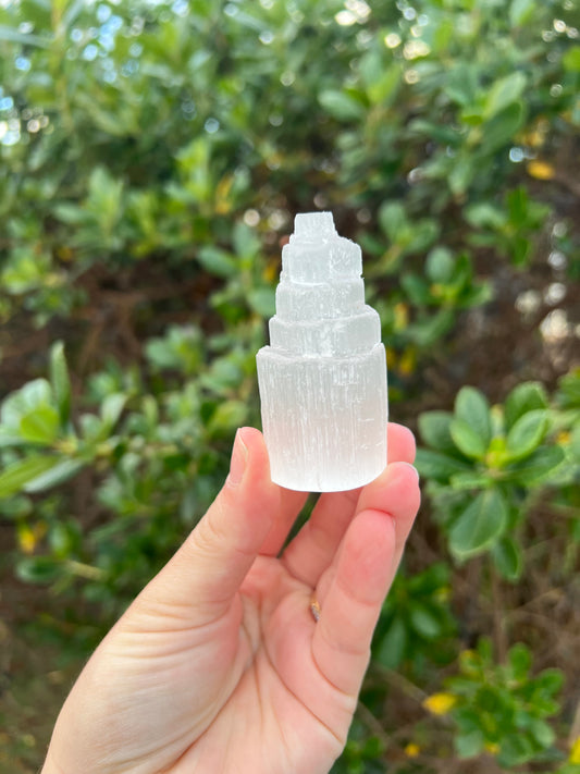 Selenite Tower Sml