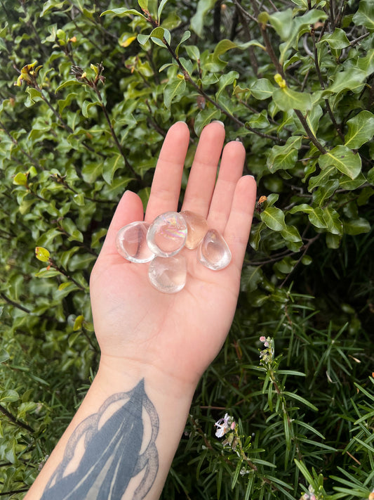 Clear Quartz Tumbles