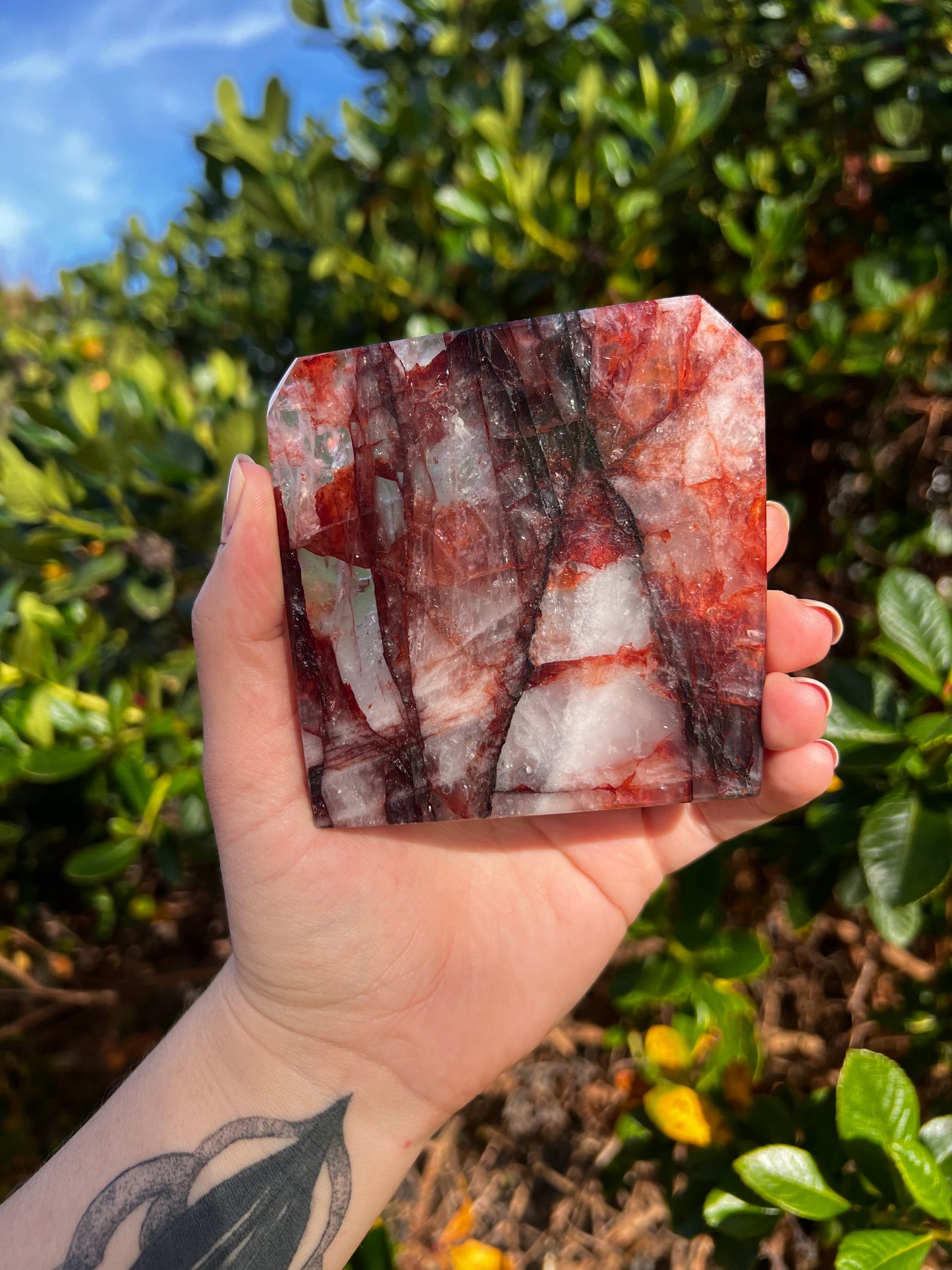Fire Quartz Slab