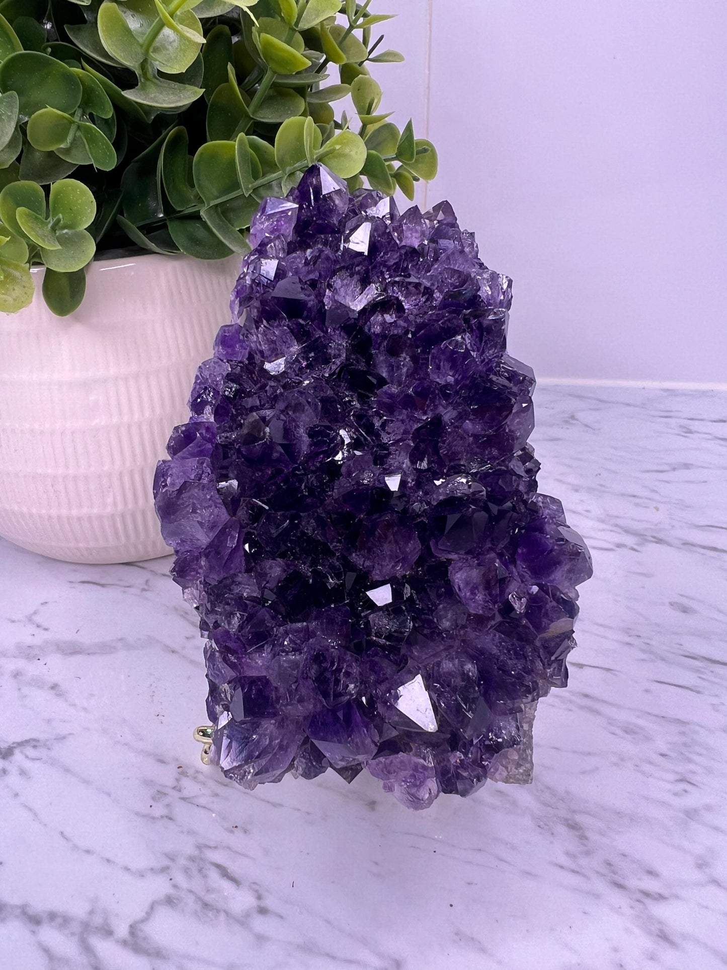Amethyst Cluster- Statement Piece (From Uruguay)