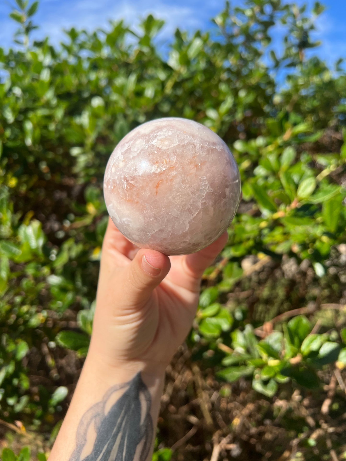 Pink Amethyst Sphere- Misfit