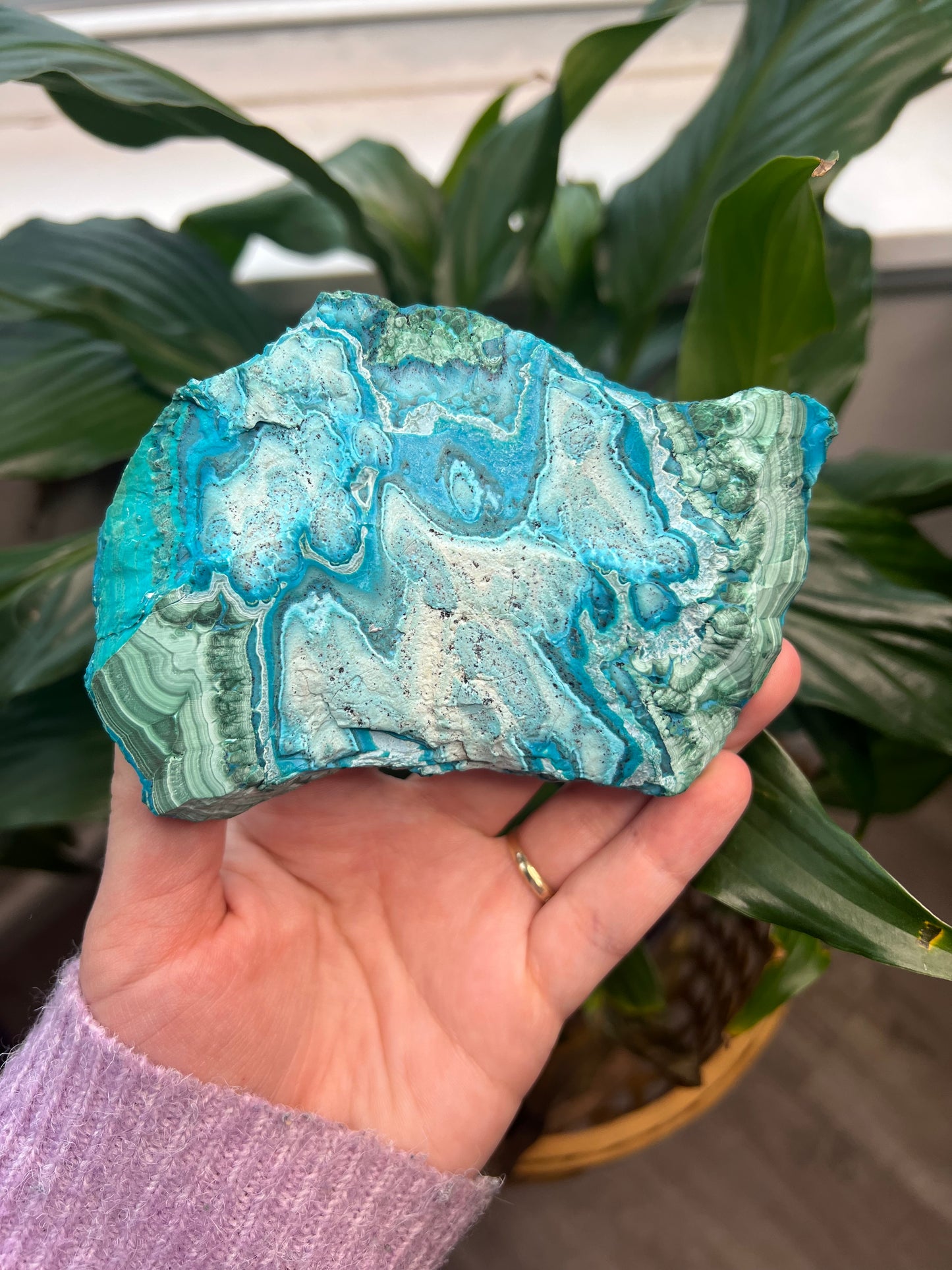 Chrysocolla Slab