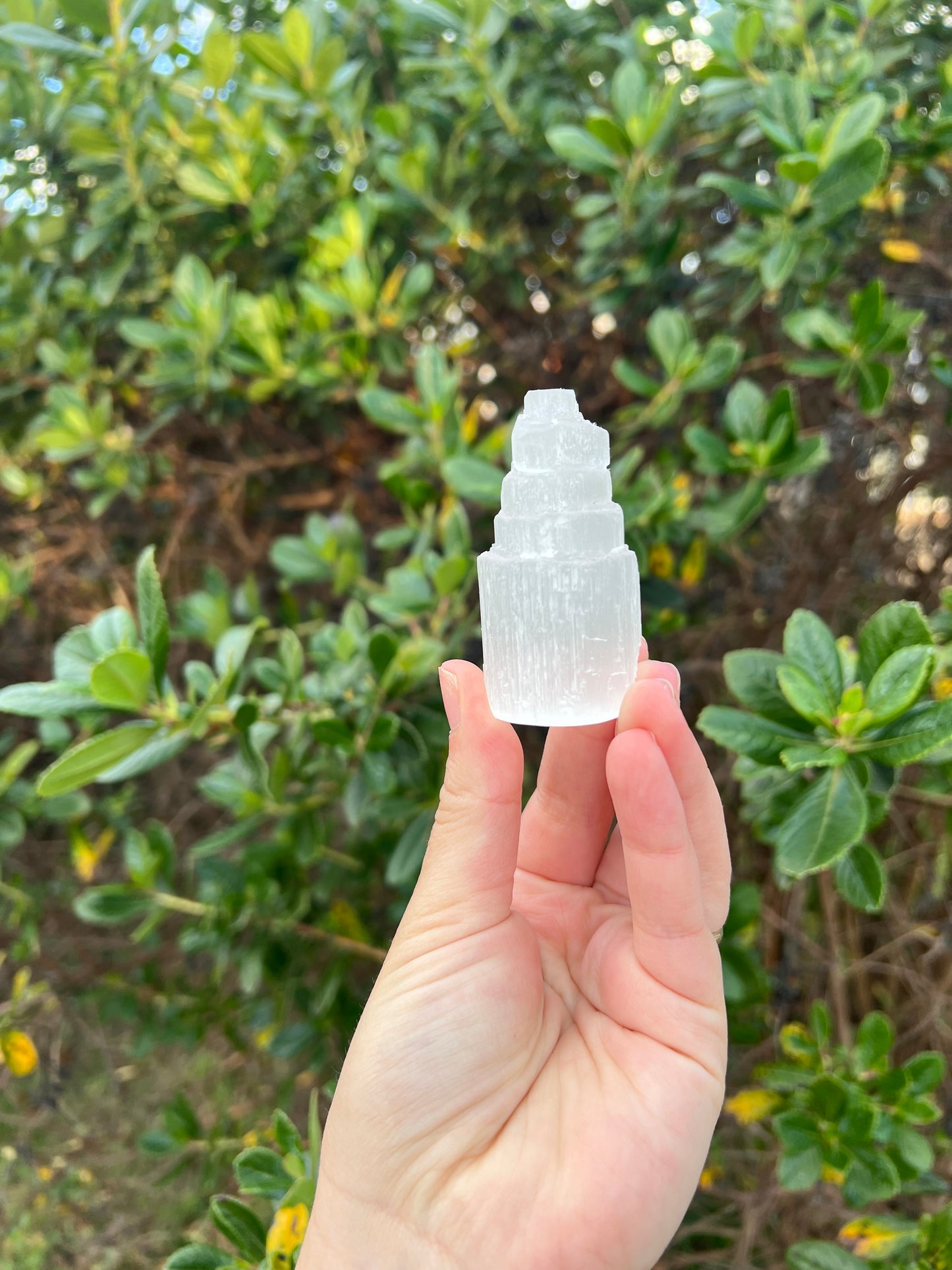 Selenite Tower Sml