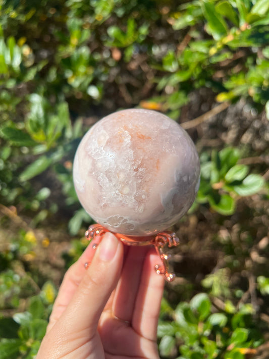 Pink Amethyst Sphere- Misfit
