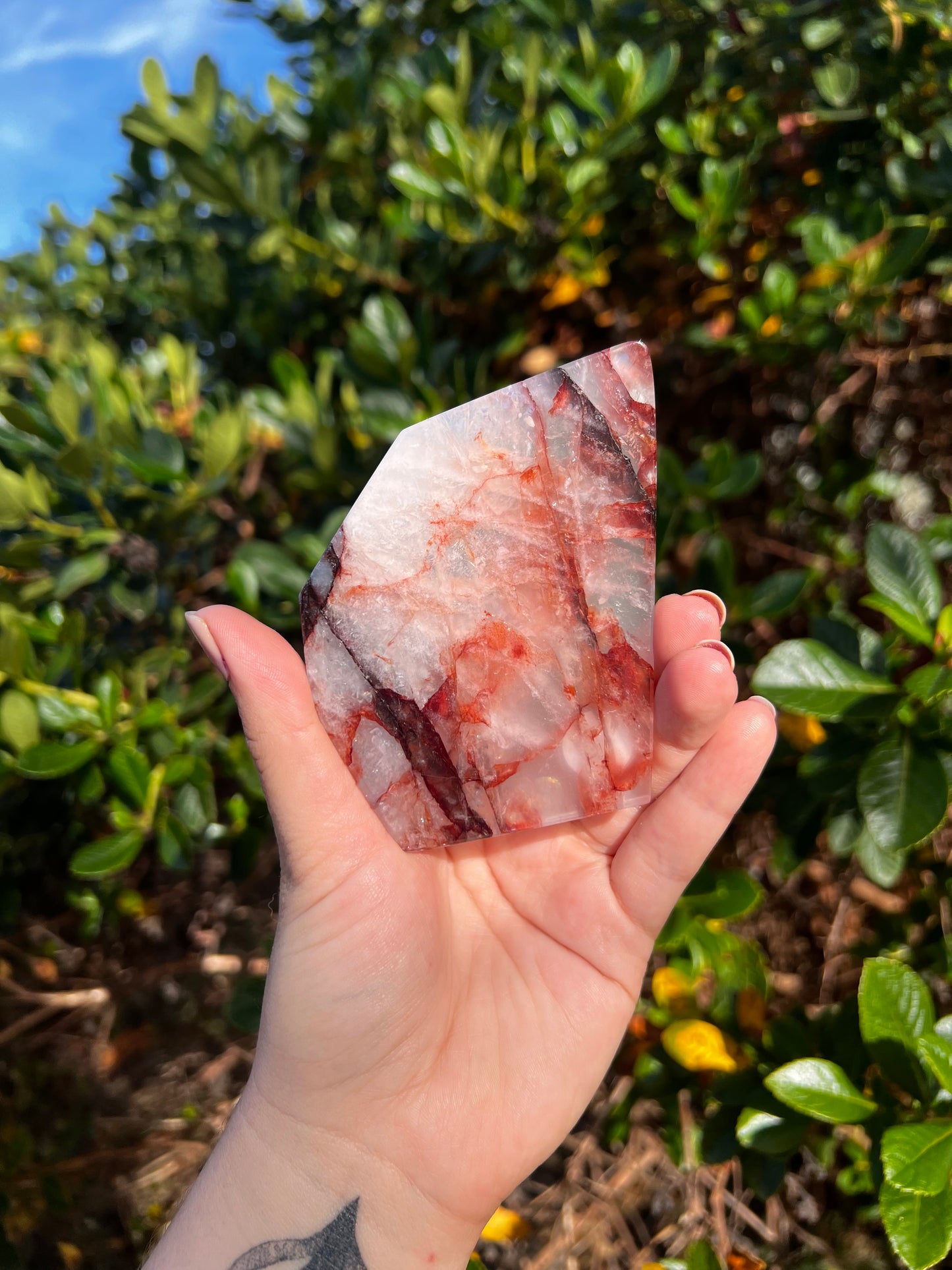Fire Quartz Slab