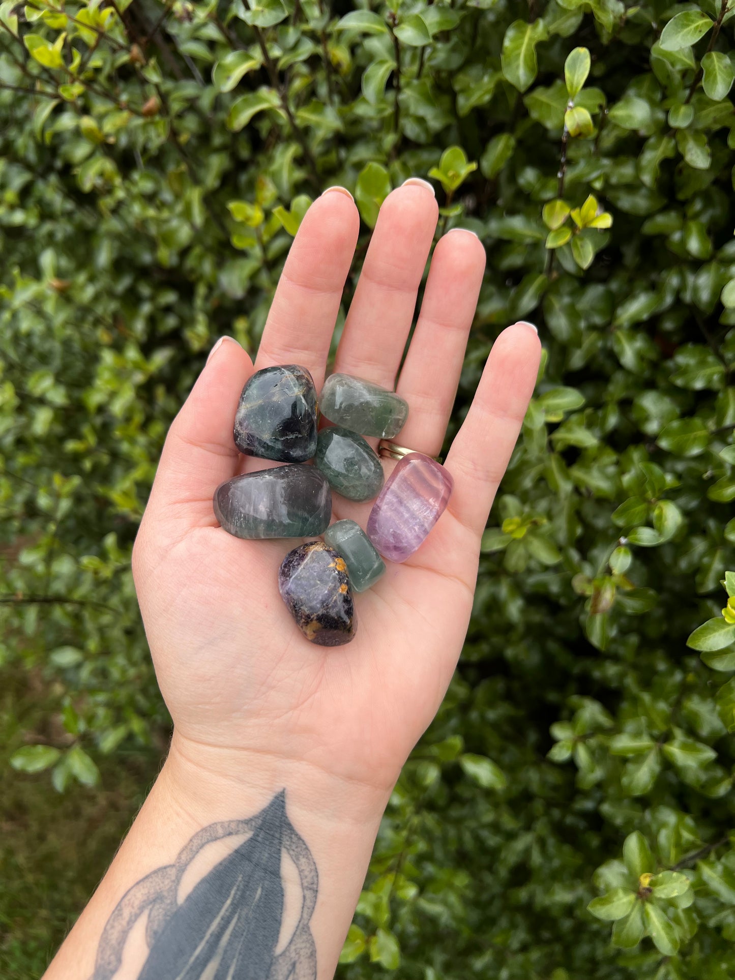 Fluorite Tumbles