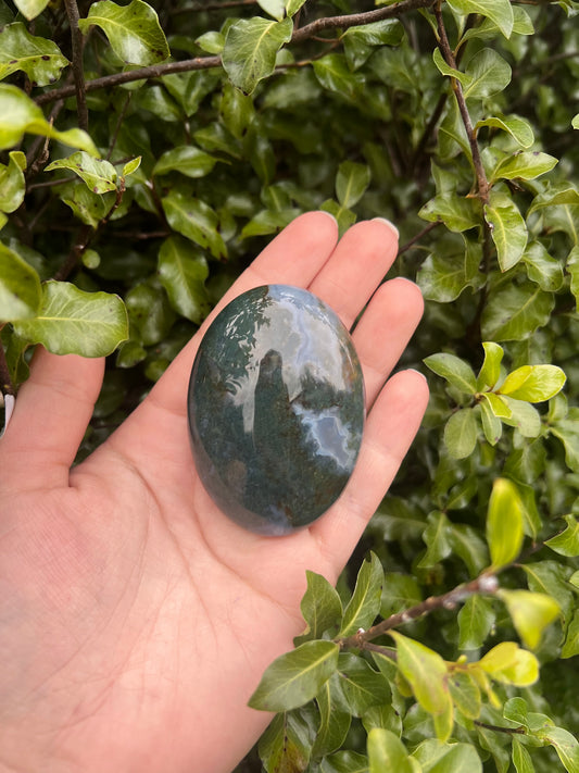 Moss Agate Palmstone