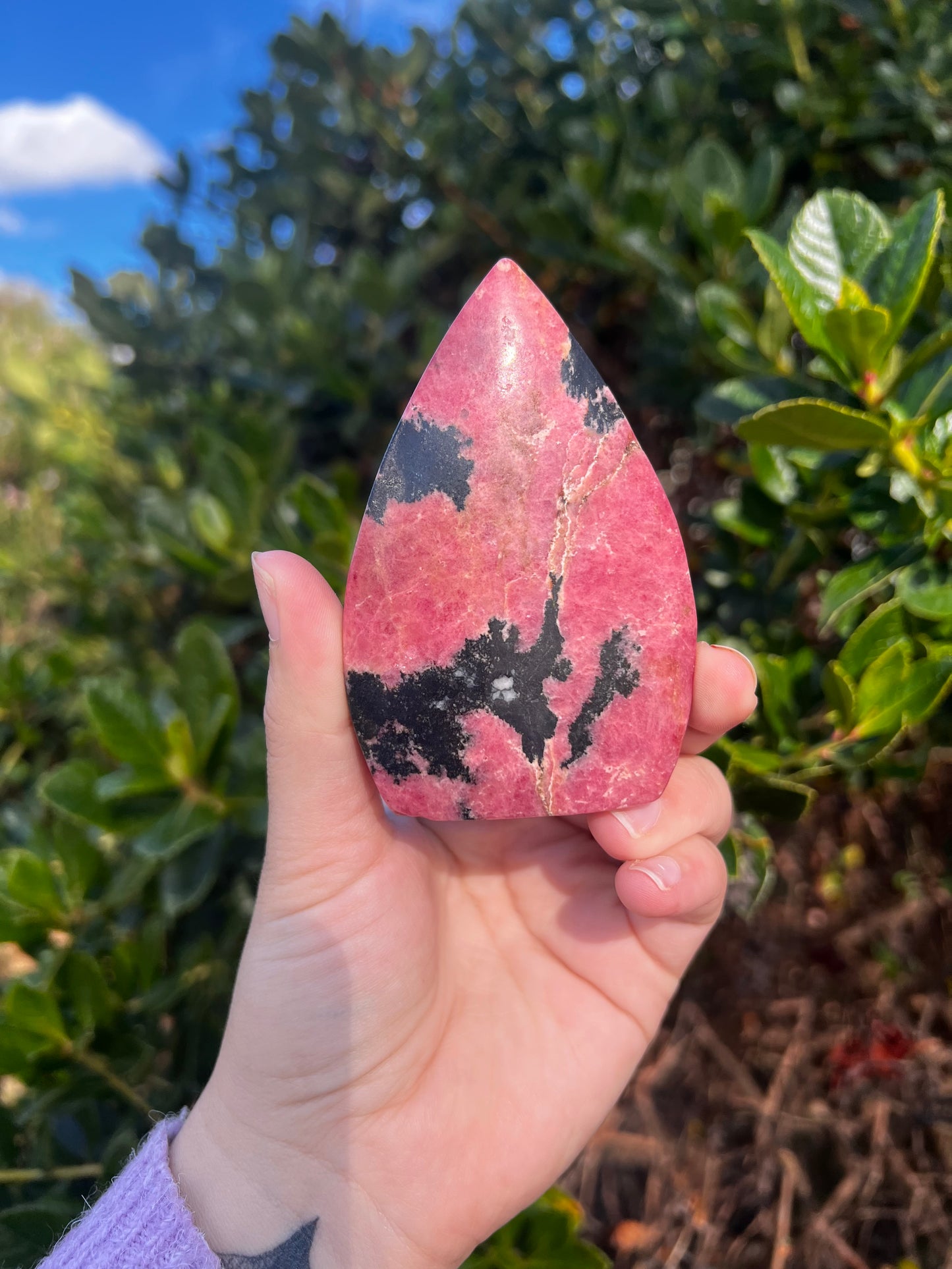 Rhodonite Flame