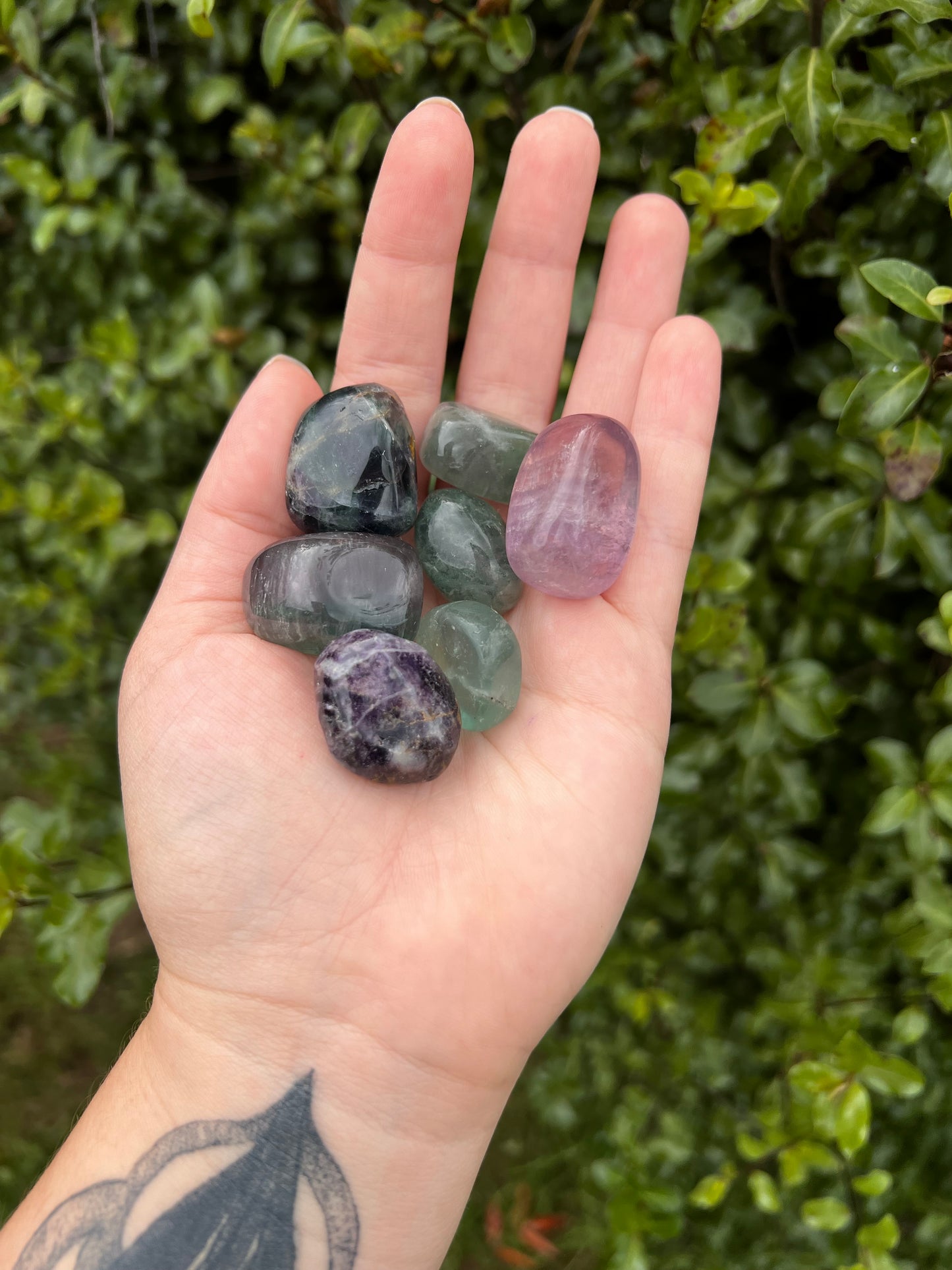 Fluorite Tumbles