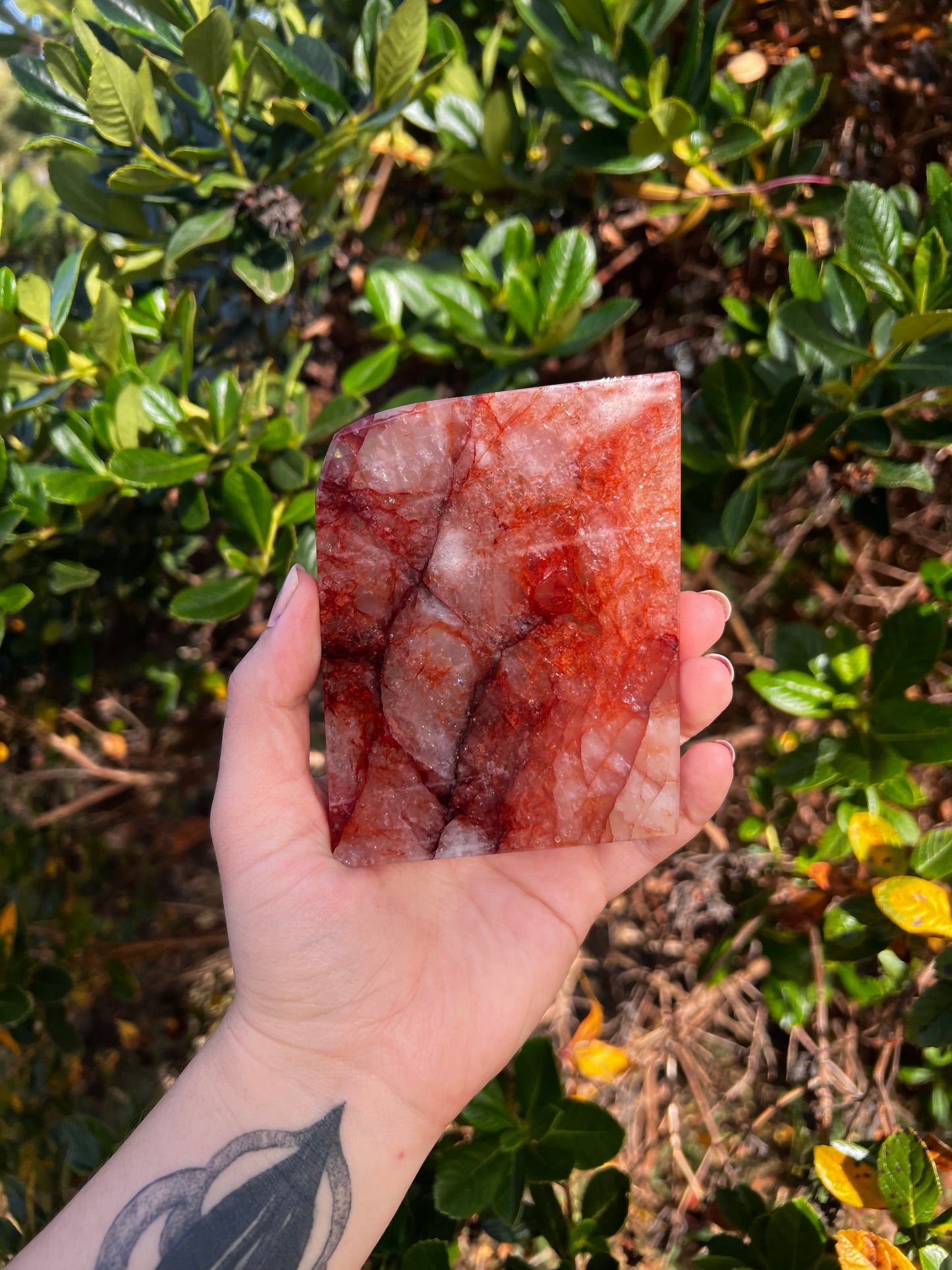 Fire Quartz Slab