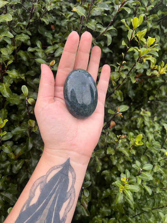 Moss Agate Palmstone